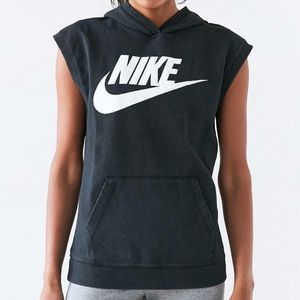 Sleeveless Nike hoodie